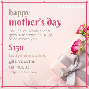 bodyvision "mother's day" gift voucher - SAVE 10% OFF